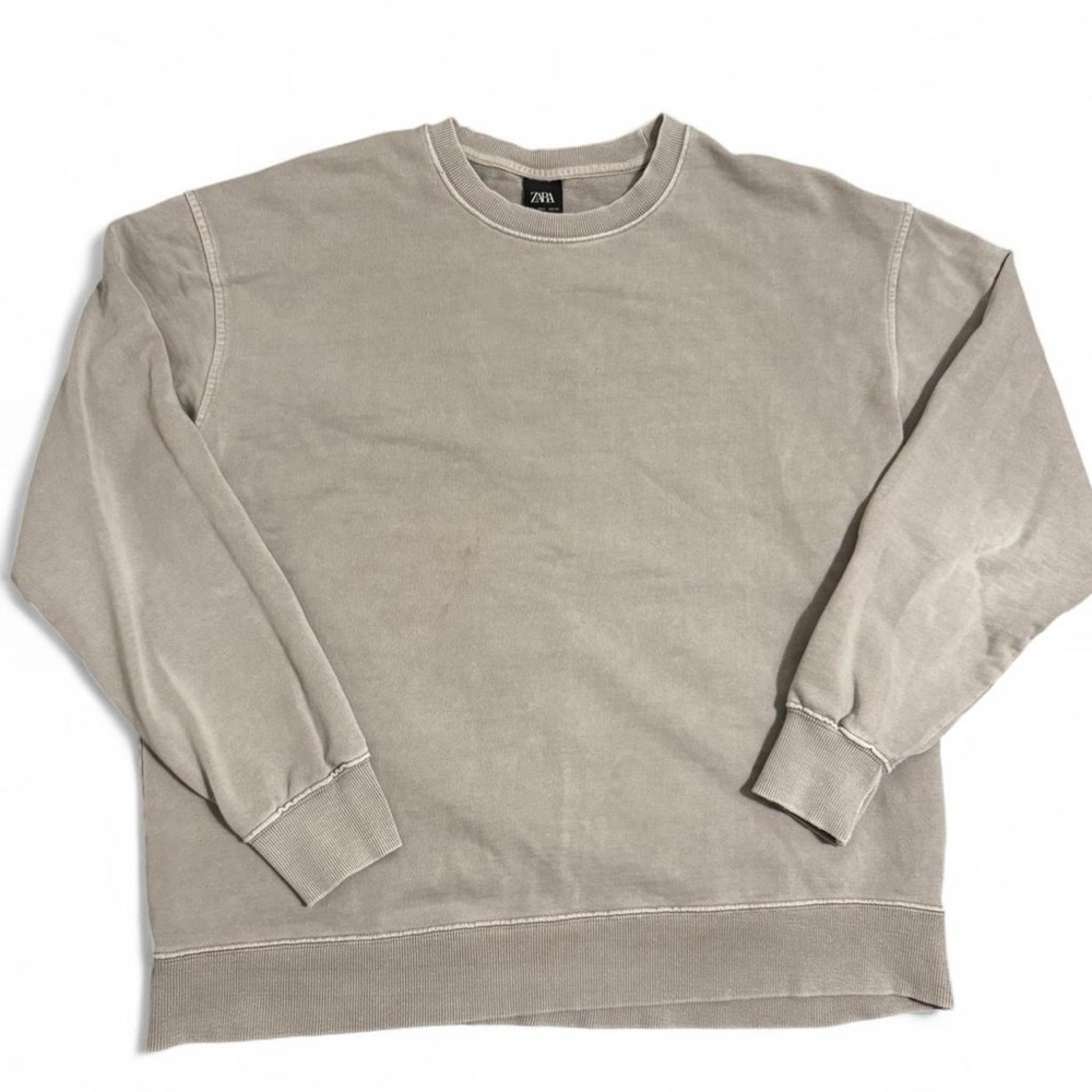 Mens Unisex Athletic Gray Comfy
Active Cotton Sweater Size Large